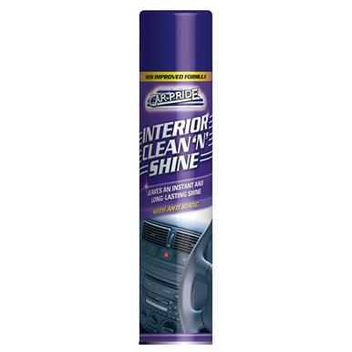 Car Pride Interior Clean & Shine 300ml Aerosol