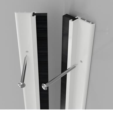 Stormguard 010M0202057W Slikseal Door & Window Surround Kit White 2057mm