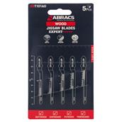 Abracs ABT101AO Jigsaw Blades Wood Pack of 5