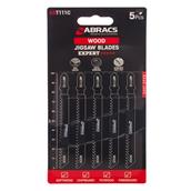 Abracs ABT111C Jigsaw Blades Wood Pack of 5