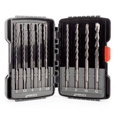 Abracs DBCSET9 9pc SDS+ Drill Bit Set