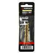 Abracs DBT452 4.5mm HSS Drill Bit Tin Coated Wallet of 2