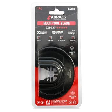 Abracs MTT8701 Carbide Grit Radial Multi Tool Blade 87mm