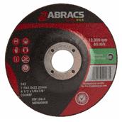 Abracs Proflex PF11530DS Depressed Stone Cutting Disc 115 x 3.0 x 22mm Box of 5