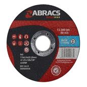 Abracs Proflex PF11530FM Flat Metal Cutting Disc 115 x 3.0 x 22mm Box of 5