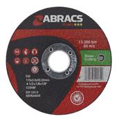 Abracs Proflex PF11530FS Flat Stone Cutting Disc 115 x 3.0 x 22mm Box of 5