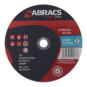 Abracs Proflex PF23030FM Flat Metal Cutting Disc 230 x 3.0 x 22mm Box of 5
