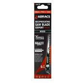 Abracs RBS617K Recipro Saw Blades 3TPI Wood Coarse Cut 150 x 19 x 1.2mm Pack of 5