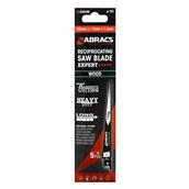 Abracs RBS644D Recipro Saw Blades 6TPI Wood Coarse Cut 150 x 19 x 1.2mm Pack of 5