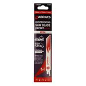 Abracs RBS922EF Recipro Saw Blades 18TPI Metal Precision Cut 150 x 19 x 0.9mm Pack of 5