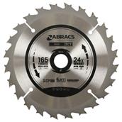 Abracs TCT16524 TCT Blade 165 x 20mm 24T Wood