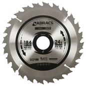 Abracs TCT18424 TCT Blade 184 x 30mm 24T Wood