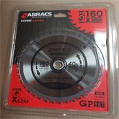 Abracs TCTC16024 TCT Blade 160 x 20mm 24T Wood