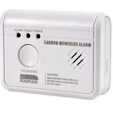 SleepSafe COA10 Carbon Monoxide Alarm 10yr Guarantee