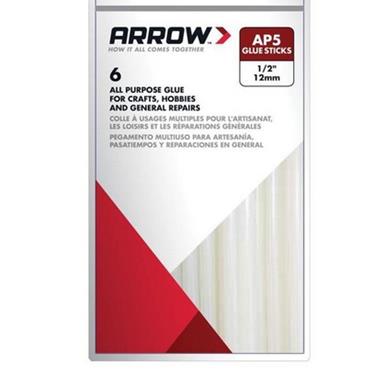 Arrow AP5 All Purpose Glue Sticks 4&quot; Pack of 6
