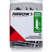 Arrow Long Rivets 3/16&quot; Pack of 50