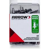 Arrow Medium Rivets 3/16&quot; Pack of 50