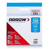 Arrow T50 Staples 8mm (5/16&quot;) Box of 1250