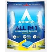 Astonish C2170 All in 1 Dishwasher Tablets Lemon Fresh Pack OF 42