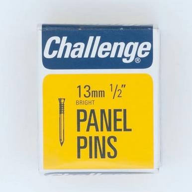 Bayonet Panel Pins 13mm 30g Pack. Display Of 24 Boxes