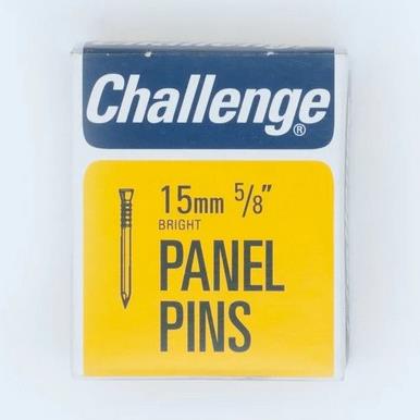 Bayonet Panel Pins 15mm 40g Pack. Display Of 24 Boxes