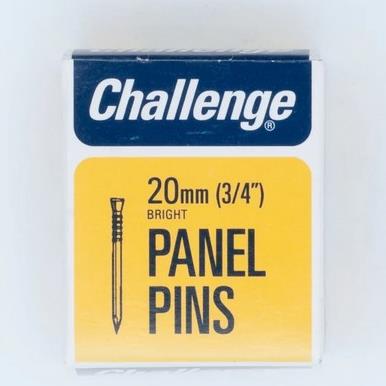 Bayonet Panel Pins 20mm 50g Pack. Display Of 24 Boxes