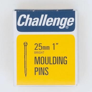 Bayonet Moulding Pins 25mm 30g Pack. Display Of 24 Boxes