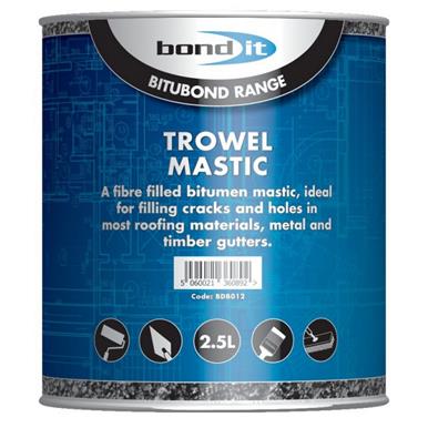 Bond It BDB012 Trowel Mastic 2.5L