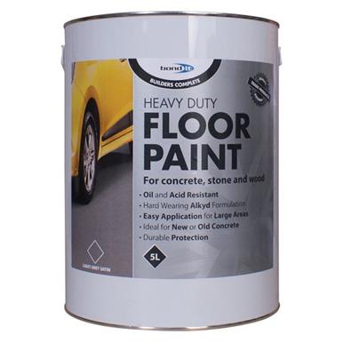 Bond It Alkyd Floor Paint Grey 5L