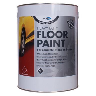 Bond It Alkyd Floor Paint Red 5L