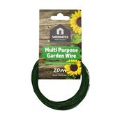 Kingfisher GSW102B Shedmates Multi Purpose Garden Wire Green 20m x 2mm Diameter