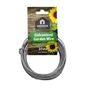 Kingfisher GSW103C Shedmates Galvanised Garden Wire 10m x 2mm Diameter