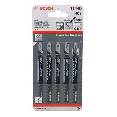 Bosch T144D Wood Jigsaw Blades Pack of 5
