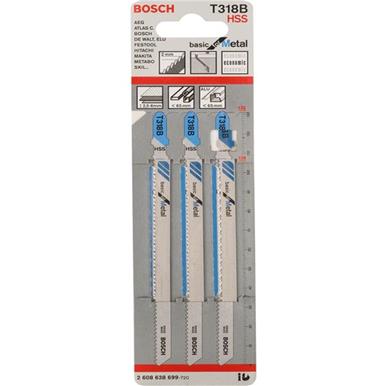 Bosch T321B Steel Jigsaw Blades Pack of 5