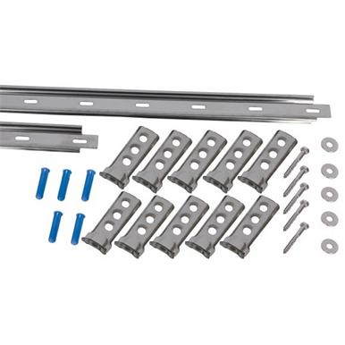 SS/UWS/Trade Wall Starter Kit Stainless Steel Box Of 20