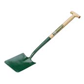 Bulldog 000 Premium Square Mouth Shovel Wooden Shaft T Handle