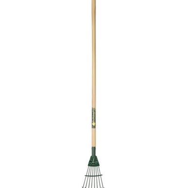 Bulldog 9116N Premier Springbok Junior Lawn Rake with 48&quot; Ash Shaft