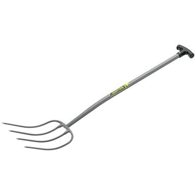 Bulldog BMFT Manure Fork All Steel 32&quot; T Handle