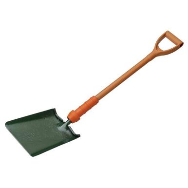 Bulldog PD5SM2INR Insulated Square Mouth Shovel 28&quot; Fibreglass YD Handle *Treaded*