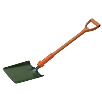 Bulldog PD5TM2INR Insulated Taper Mouth Shovel 28&quot; Fibreglass YD Handle *Treaded*