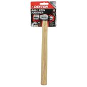 Dekton DT10340 Ball Pein Hammer Wooden Handle 8oz