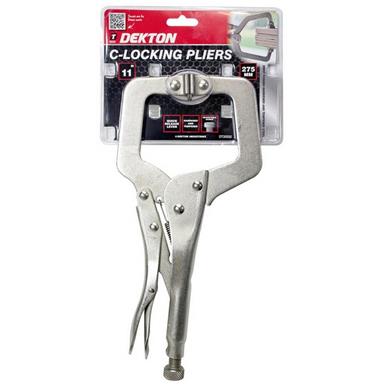 Dekton DT20332 11&quot; C-Locking Pliers * Discontinued Line *