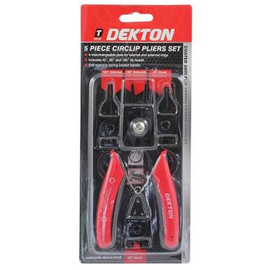 Dekton DT20810 Circlip Pliers Set 5pc