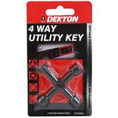 Dekton DT30392 4 Way Utility Key