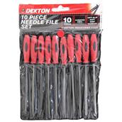 Dekton DT30450 Needle File Set 10pc