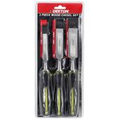 Dekton DT40130 Wood Chisel Set 3pc