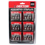 Dekton DT40765 Assorted Staples 3000pc