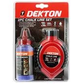 Dekton DT45310 Chalk Line Set 2pc