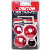 Dekton DT45805 Holesaw Kit 6pc