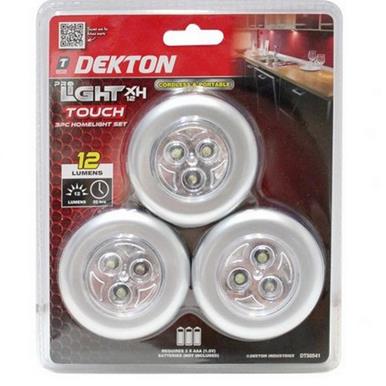 Dekton DT50541 3Pc Touch Lights Set